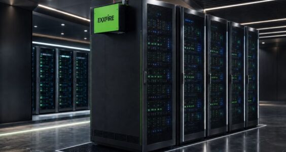 Generator gaśniczy azotu EXXFIRE — bezbutlowa ochrona szaf RACK i rozdzielnic